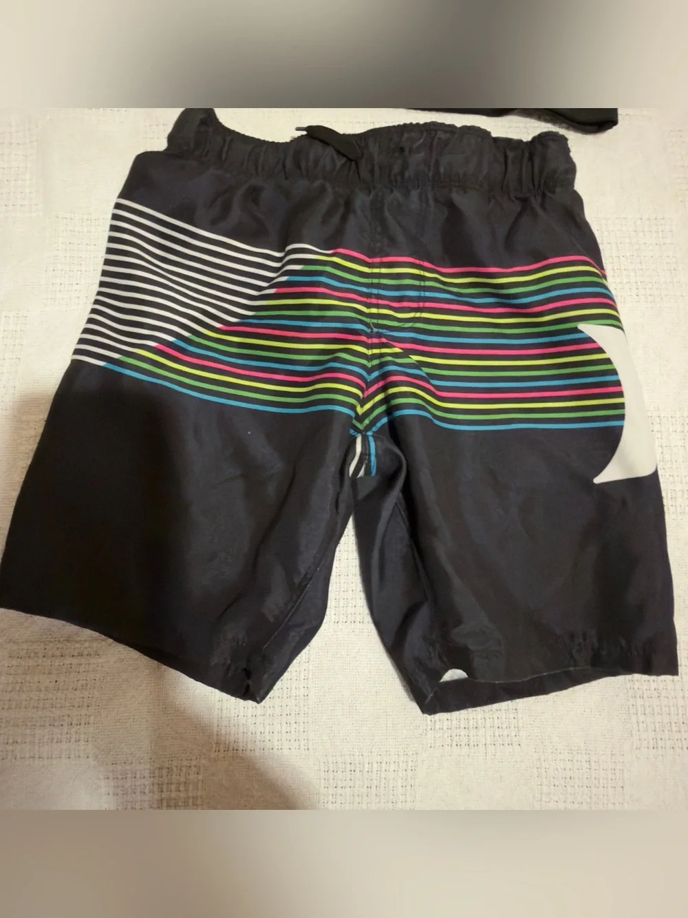 Hurley black logo rash